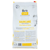 Сухий корм Brit Care Cat GF Haircare Healthy & Shiny Coat 7kg