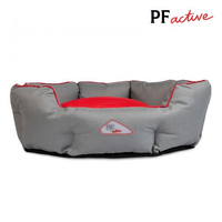 Лежак Pet Fashion Bosphorus сірий для собак 60x53x18см