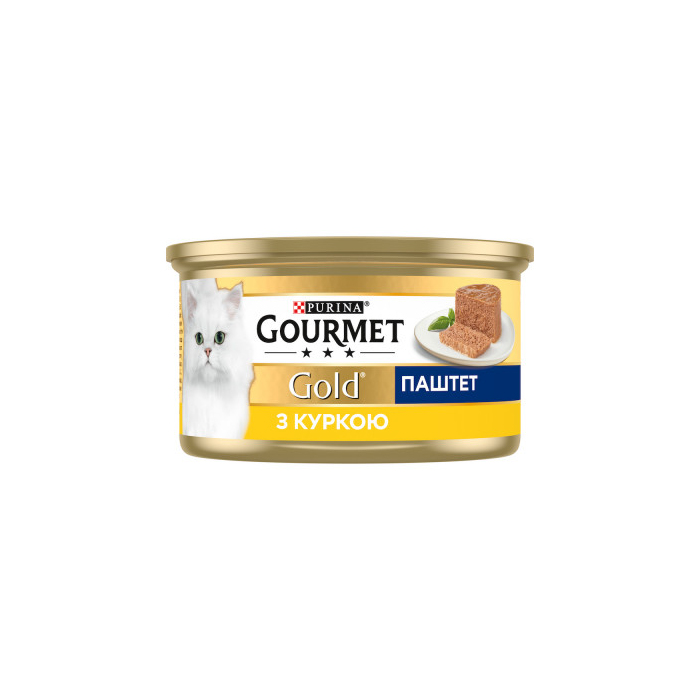 Gourmet Gold Pate Chicken консерва для котів паштет з куркою