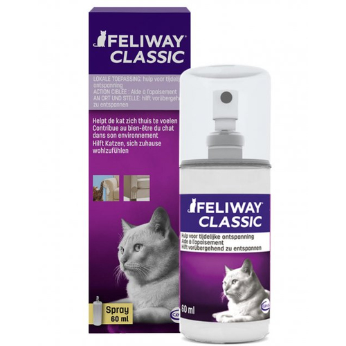 Ceva Feliway Classic спрей для котів сприяє усуненню стресу