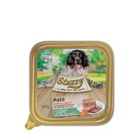 3006103х22 STUZZY Dog ТЕЛЯТИНА МОРКВА (veal carrot) корм для собак, паштет, 150 г, C6103