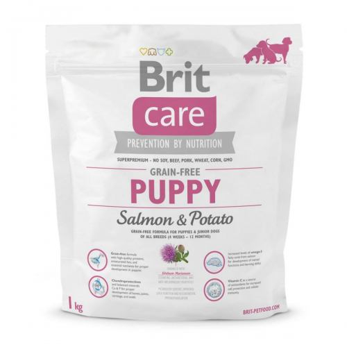 Brit  Care GF Puppy Salmon and Potato 1 kg (д/щенков) 132720 /0078