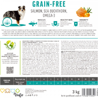 Сухий корм Brit Care DOG Grain-free Adult Salmon для собак малих і середніх порід з лососем