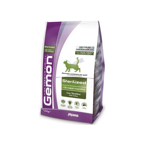 Gemon Cat Sterilised з індичкою.
