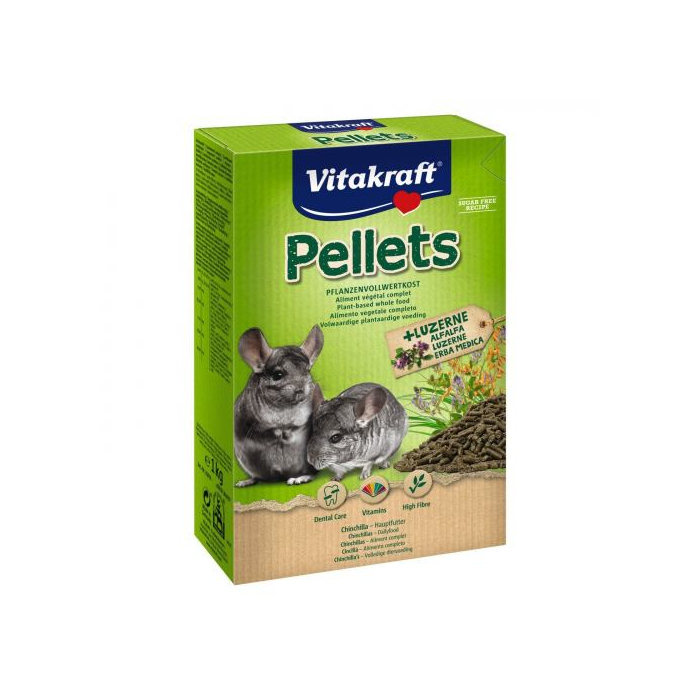 Корм Vitakraft Pellets для шиншил,