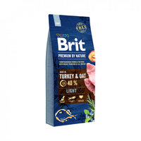 Brit Premium DOG Light для собак із зайвою вагою з індичкою