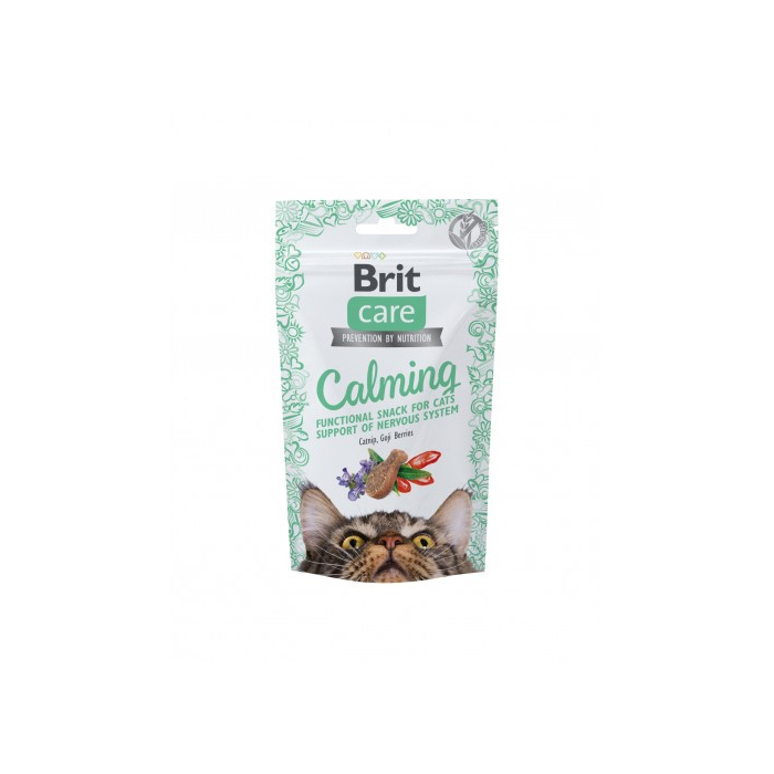 Ласощі Brit Care CAT Snack Calming для котів з куркою
