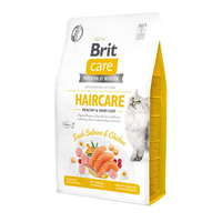 Сухий корм Brit Care Cat GF Haircare Healthy & Shiny Coat 7kg