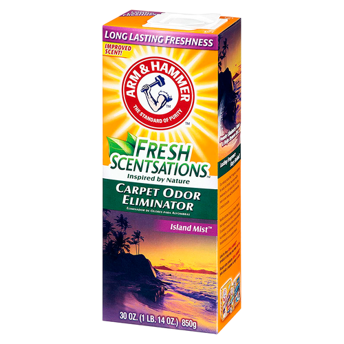 A&H свіжувач при.шерсті д/килимів приміщень у порошку Острівний туман 850 г 20017792