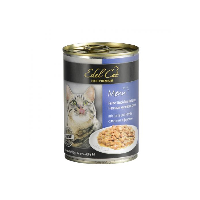 Edel Cat Can консерва для котів з лососем та фореллю