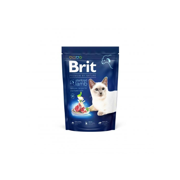 Сухий Корм Brit Premium by Nature CatSterilized Lamb