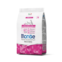 Monge Dog Extrasmall Puppy & Junior для цуценят мініатюрних порід з куркою та  рисом 0,8 кг