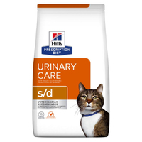 Hill's CAT PD S/D Urinary для котів з захворюванням сечовивідних шляхів, з куркою