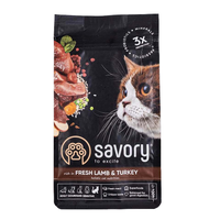 Savory CAT Sensitive Digestion Fresh Lamb and Turkey ягня та індичка 0,4 кг
