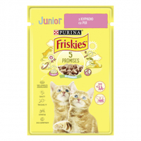 Friskies Junior для кошеня, шматочки з куркою, пауч 26х 2309101100