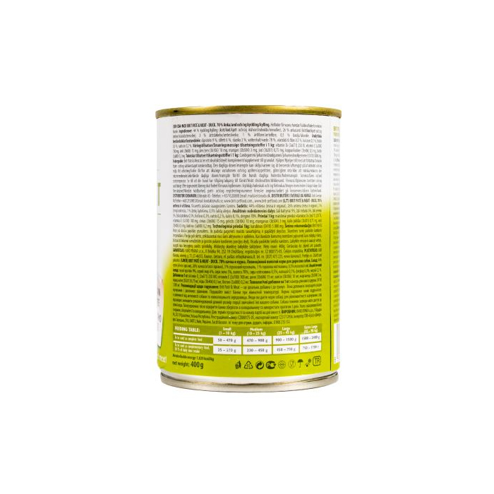 Вологий корм для собак Brit Pate & Meat Duck 400 г Brit Care DOG Brit Pate & Meat Duck  для собак з качкою