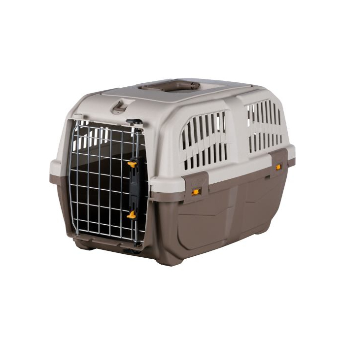 Переноска Trixie Skudo №1 коричнева для собак до 12 кг пластик XS 30х32х49см