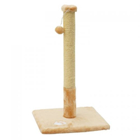 Дряпка Природа Д01 стовпчик, бежева, 36х36х67 см PR740280