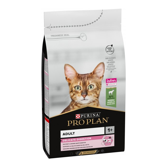ProPlan Adult 1+ Delicate Digestion Lamb для котів з чутливим травленням з ягня