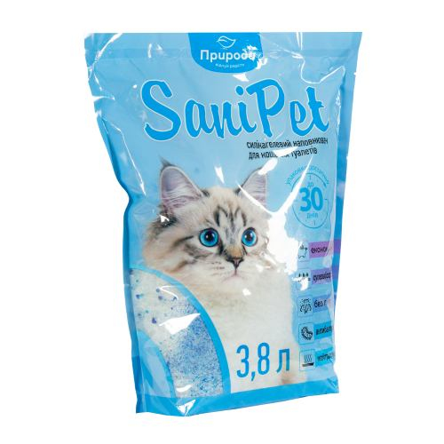 SANI PET наповнювач силікогелевий 3,8 л