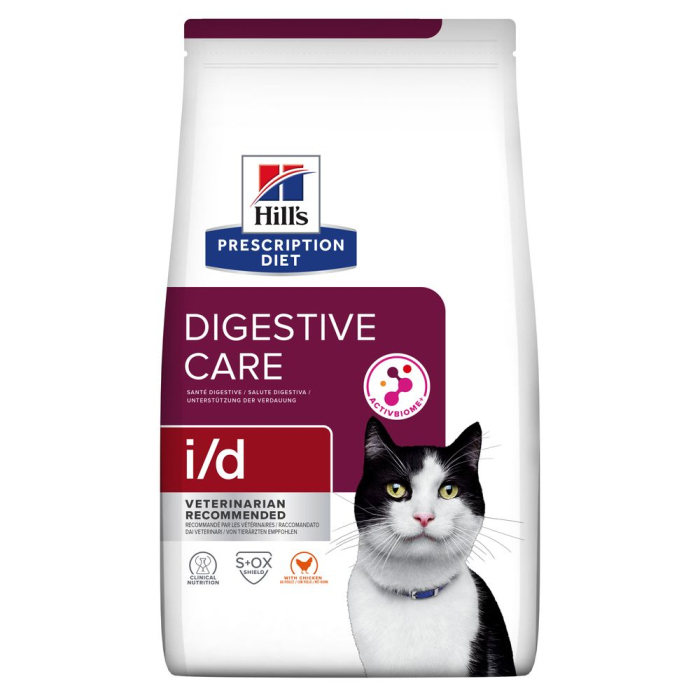 Hill's CAT PD I/D ActivBiome+ для котів при захворюваннях ШКТ, панкреатиті та діареї