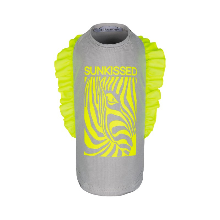 Футболка для собак Pet Fashion Sunkissed, сіра, розмір S