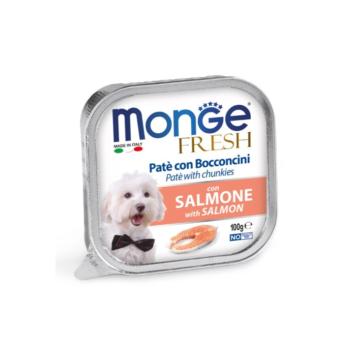 Monge DOG Fresh Adult Salmon паштет для собак з лососем