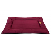 Матрас Dubex для собак водовідштовхуючий ортопедичний фуксія  66х48х6см