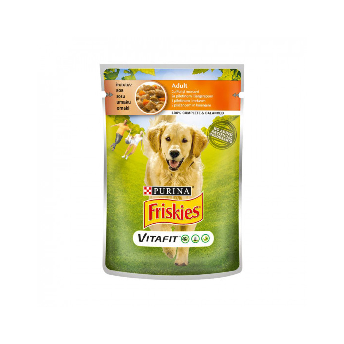 Friskies Junior для кошеня, шматочки з куркою, пауч 26х 2309101100