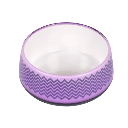 Миска AnimAll Super фіолетова з візерунком 300мл