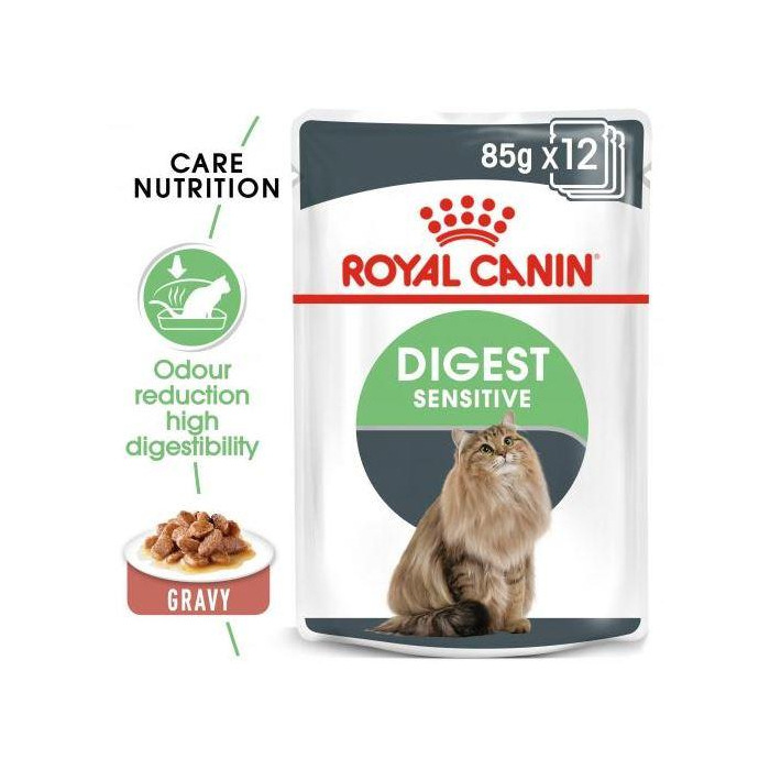Royal Canin Digest Sensitive вологий корм у соусі для котів з чутливим травленням, пауч  4076001 Royal Canin