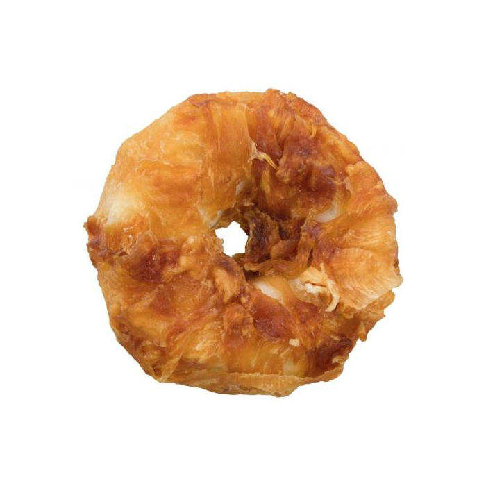 Кільце Trixie для чищення зубів Denta Fun з куркою натуральна шкіра d=6см 110г 2шт/уп 31332