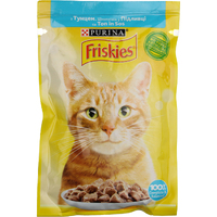 Friskies для котів, шматочки з тунцем, пауч 26х85г 2309101100