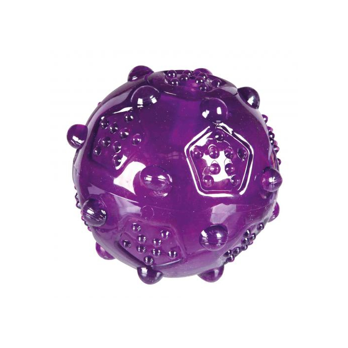 Іграшка Trixie М'яч голчастий з пискавкою для собак, d 7 см