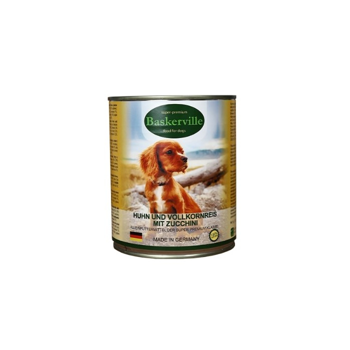 Baskerville Півень з рисом та цукіні