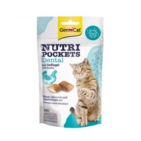 GimCat Nutri Pockets Dental ласощі для котів для зубів