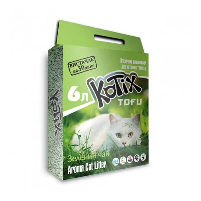 Kotix TOFU Green Tea соєвий наповнювач