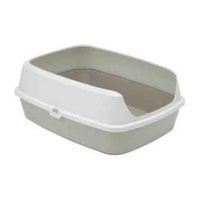 Moderna МЕРІЛУ сірий туалет з бортиком для котів 50,2х38,4х16,1см