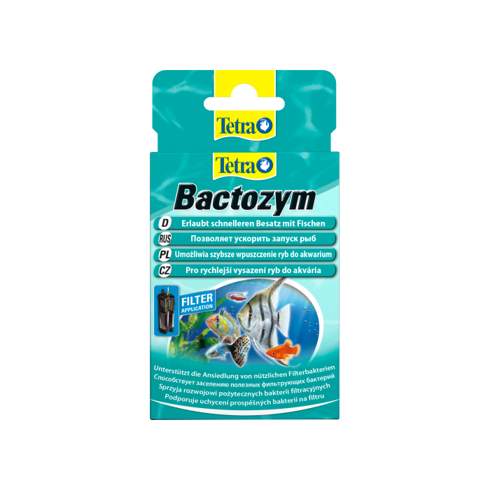 Tetra Bactozym  10 капсул кондиционер с культурой бактерий 140257/753716