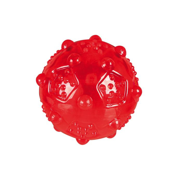 Іграшка Trixie М'яч голчастий з пискавкою для собак, d 7 см