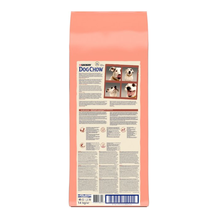 Сухий корм Dog Chow Adult Sensitive Salmon для собак з чутливим травленням з лососем 14кг