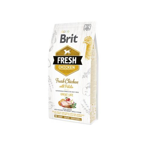 Сухий Корм Brit Fresh Chicken/Potato Adult