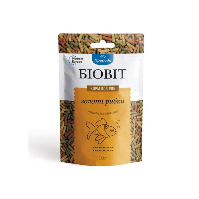 Природа Біовіт Золоті рибки корм для риб гранульований