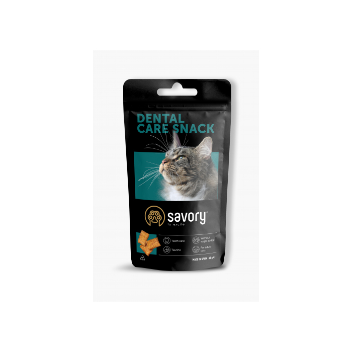 Savory CAT Snack Dental Care ласощі для котів подушечки для зубів