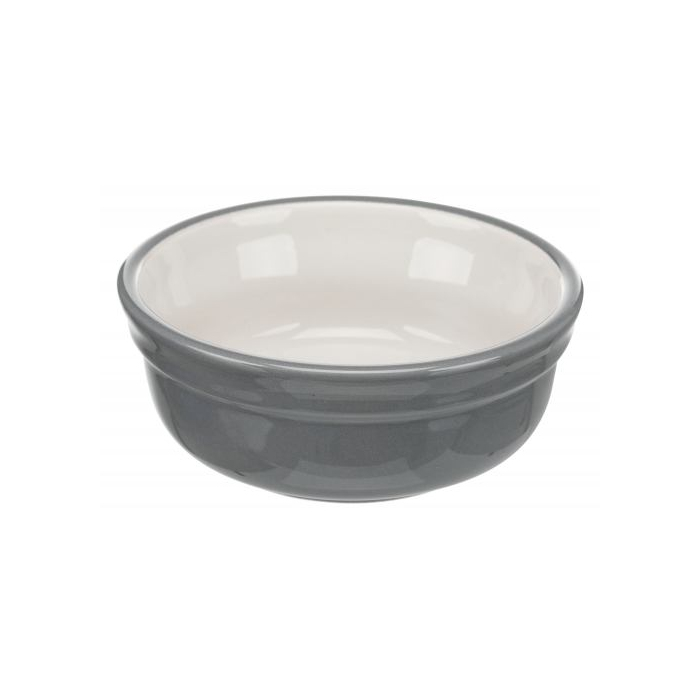 Миски Trixie Eat on Feet для собак, подвійні з металевою підставкою, керамічні, 15 см, 2х600 мл