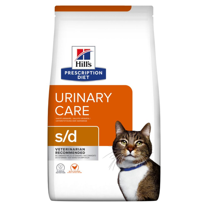 Hill's CAT PD S/D Urinary для котів з захворюванням сечовивідних шляхів, з куркою