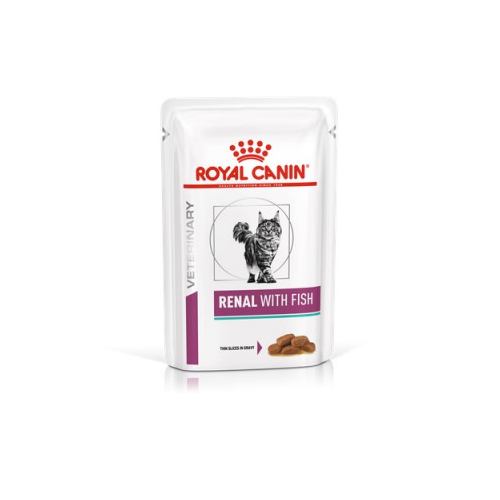 Royal Canin Renal Feline Tuna Pouches вологий корм з тунцем для котів при хворобах нирок, пауч 85г 40670019 Royal Canin