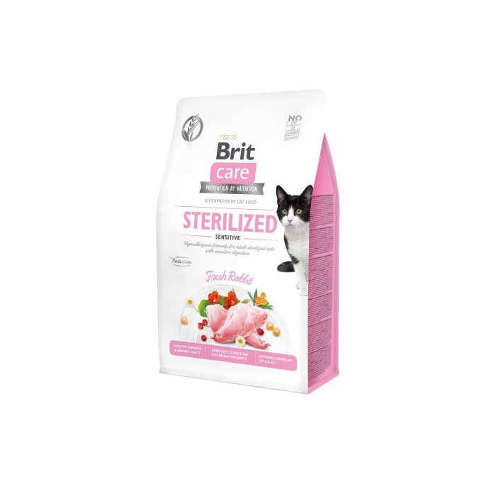 Сухий Корм Brit Care Cat GF Sterilized Sensitive