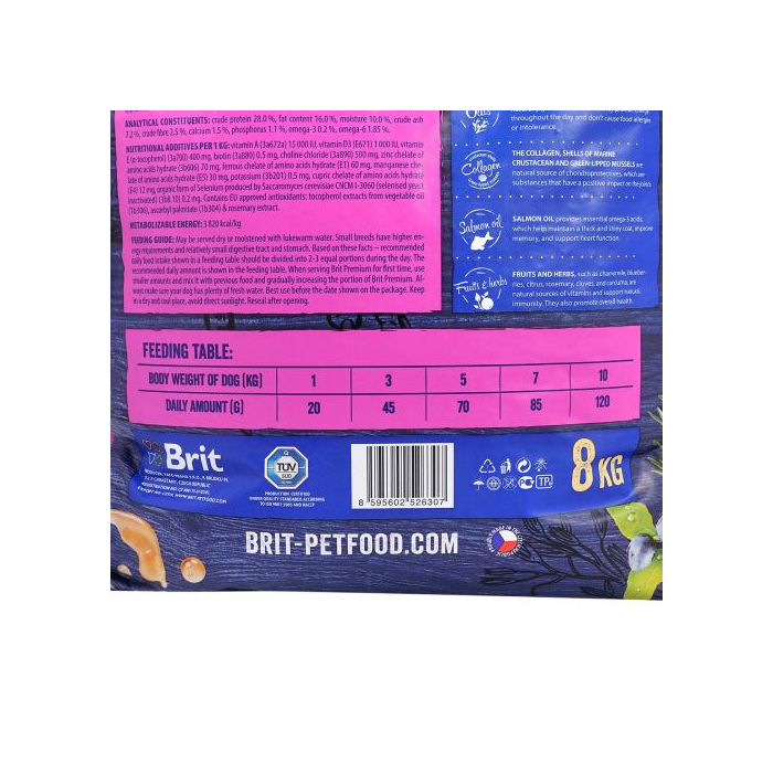 Brit Premium DOG Adult S