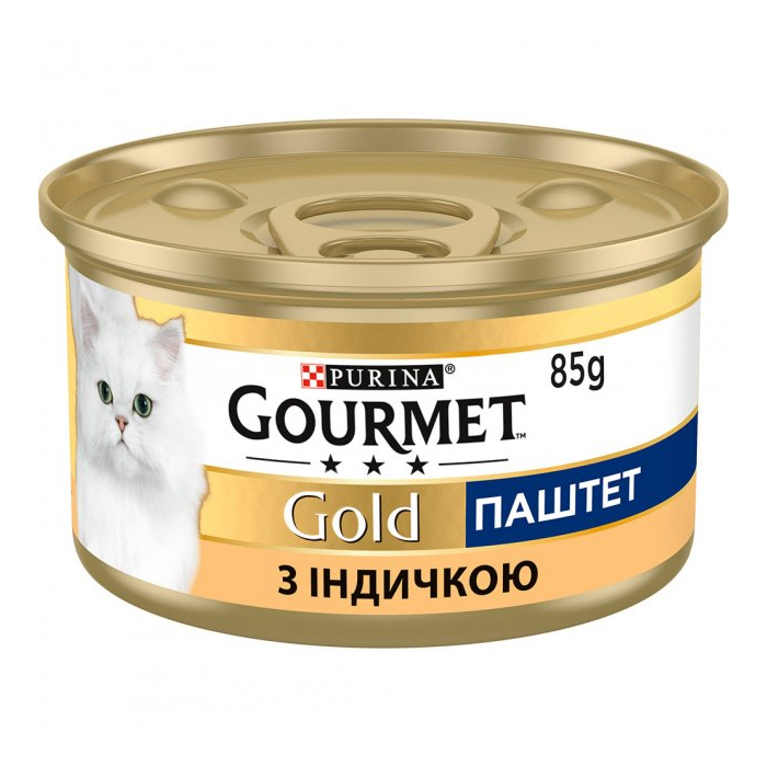 Gourmet Gold Pate Turkey консерва для котів паштет з індичкою